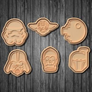 Star Wars Cookie Cutter Set Of 6