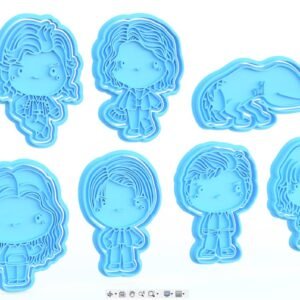 Stranger Things TV Series Cookie Cutter Set Of 7