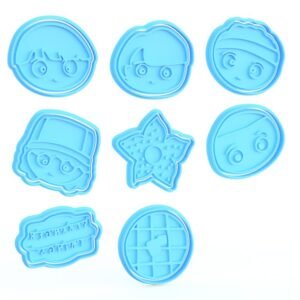 Stranger Things Cookie Cutter Set Of 8