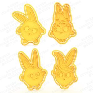 Sunny Bunnies Cookie Cutter Set Of 4