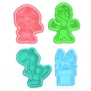 Super Mario Cookie Cutters Set Of 13 1
