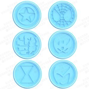 Superheroes Logo Cookie Cutter Set Of 12 2