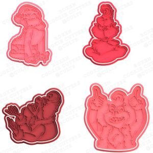 The Grinch Cookie Cutter Set Of 4
