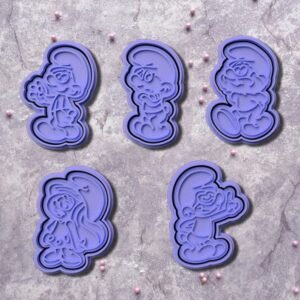 The Smurfs Cookie Cutters Set Of 5
