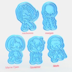 The Walking Dead TV Series Cookie Cutter Set Of 10 2