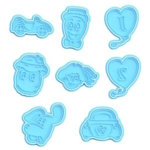The Wiggles Cookie Cutter Set Of 8