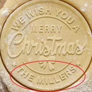 We Wish You Christmas Debosser 1