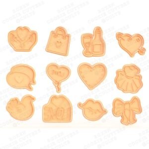 Wedding Cookie Cutter Set Of 20 1