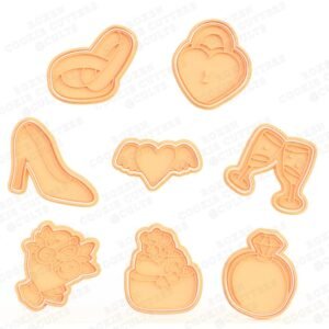 Wedding Cookie Cutter Set Of 20 2