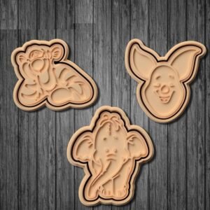 Winnie The Pooh Cookie Cutter Set Of 6 2