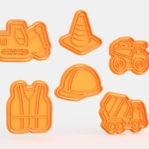 Building Cookie Cutter Set Of 6