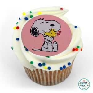 snoopy pink o