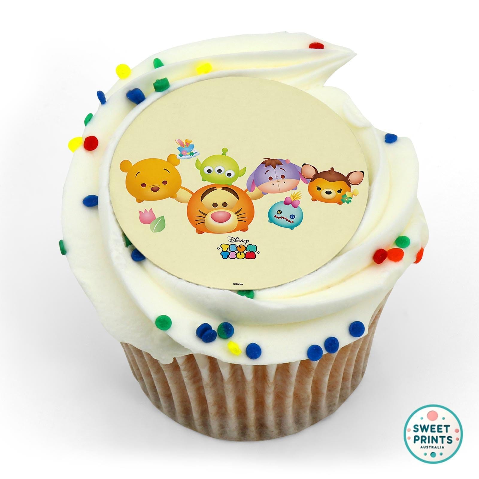 3086 A Cutie Bunch Original Tsum Tsum Disney edible cake topper