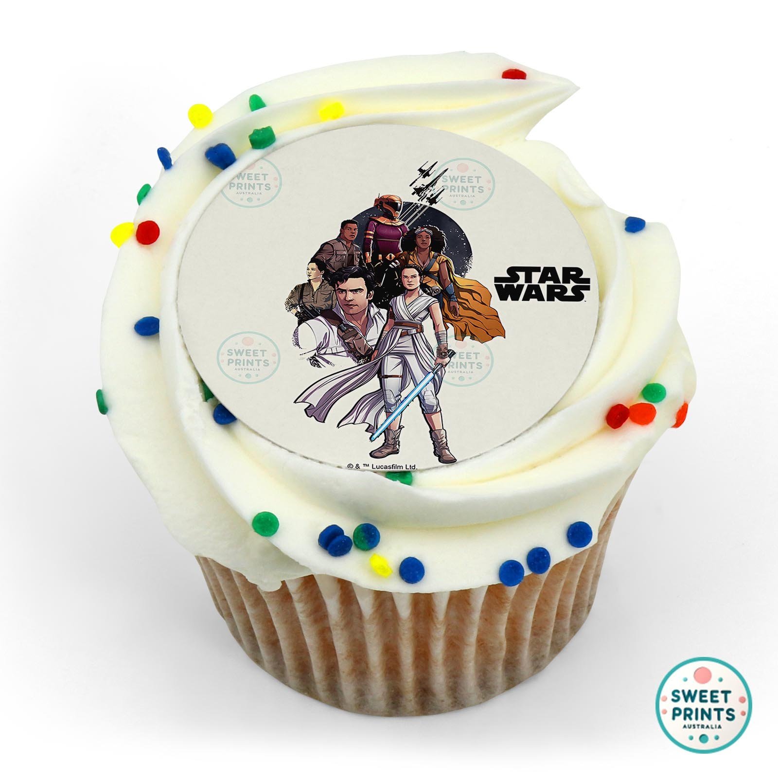 6527 The Galaxy Needs More Heroes Original edible cake topper