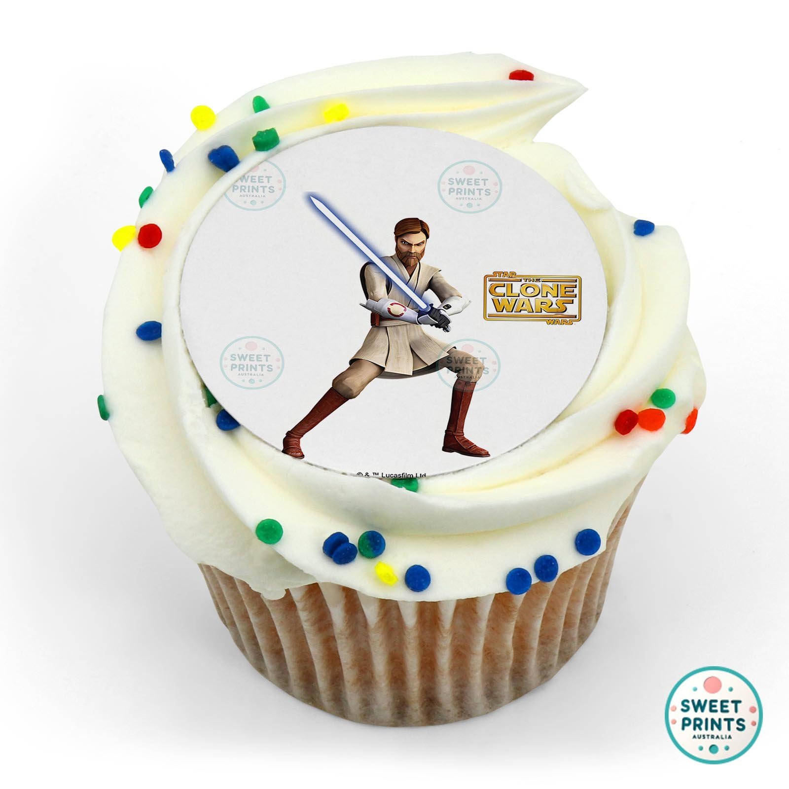 6533 Obi Wan Kenobi Original edible cake topper