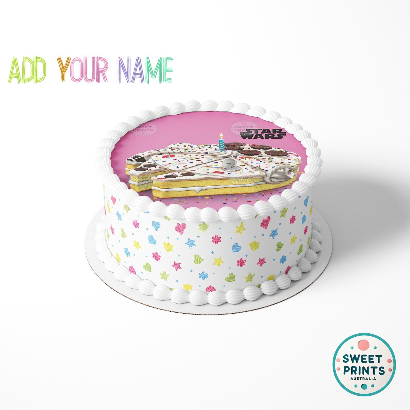 6805 millennium falcon cake original o - Image 2