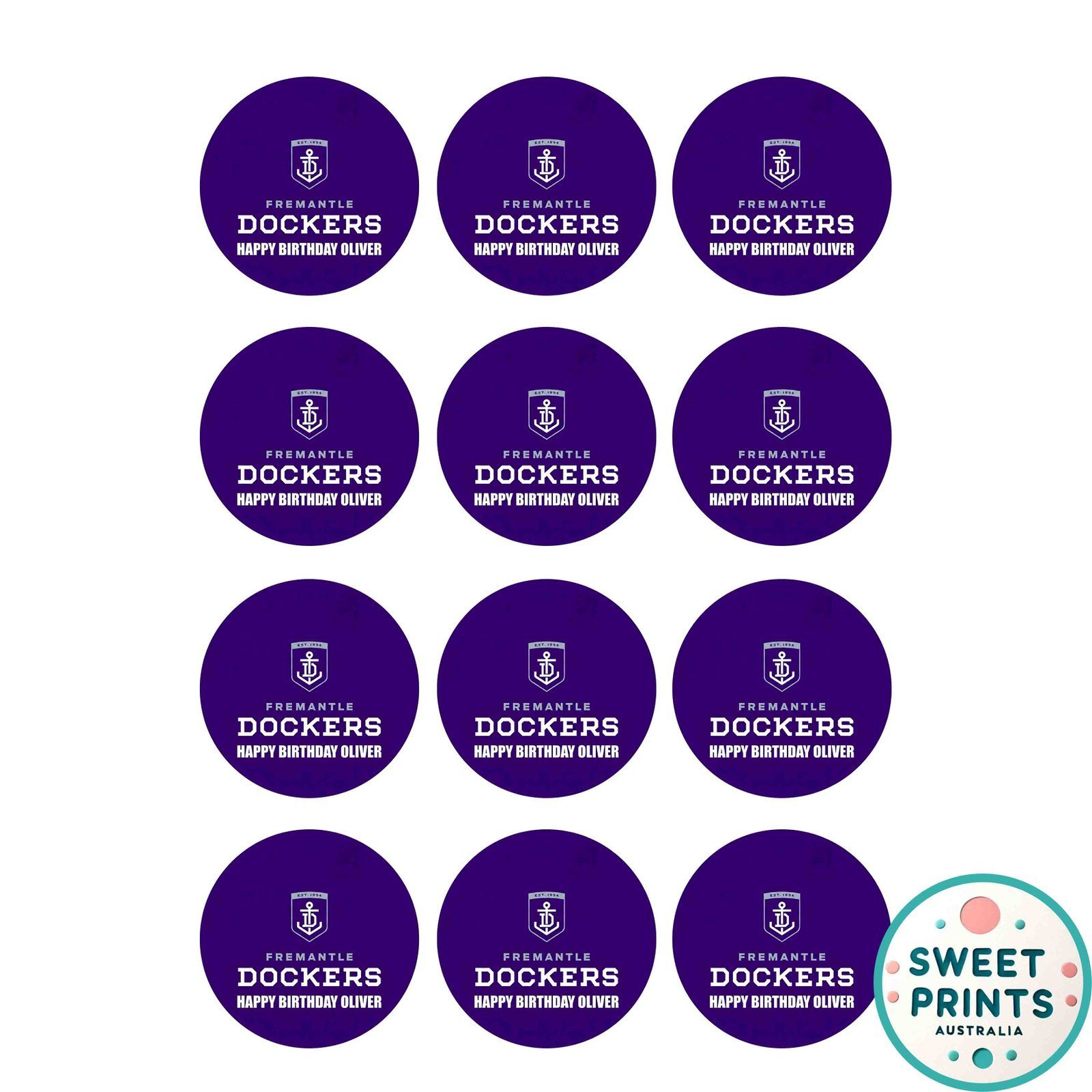 afl fremantle dockers custom 1902 o - Image 2