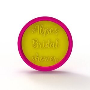 Alyse's Bridal Shower Custom Cutter