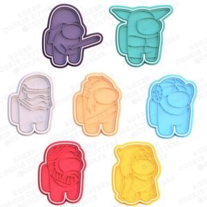 Among Us Star Wars Cookie Cutter Set Of 7
