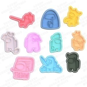 Among Us Cookie Cutter Set Of 10 2