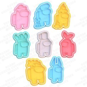 Among Us Cookie Cutter Set Of 8