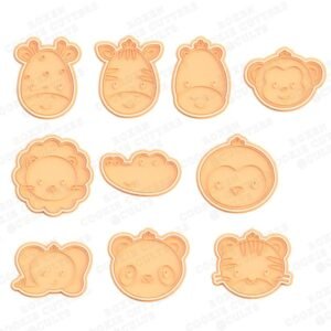 Animals Cookie Cutter Set Of 10 2021