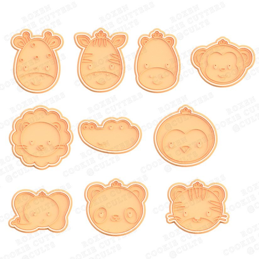 Animals Cookie Cutter Set Of 10 2021 cookie cutter