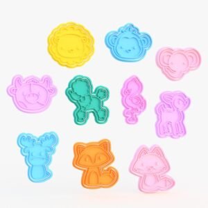 Animals Cookie Cutter Set Of 10 #2