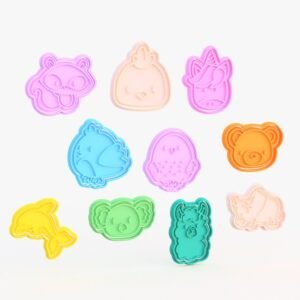 Animals Cookie Cutter Set Of 10 #4