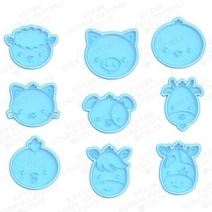 Animals Cookie Cutter Set Of 9 2021