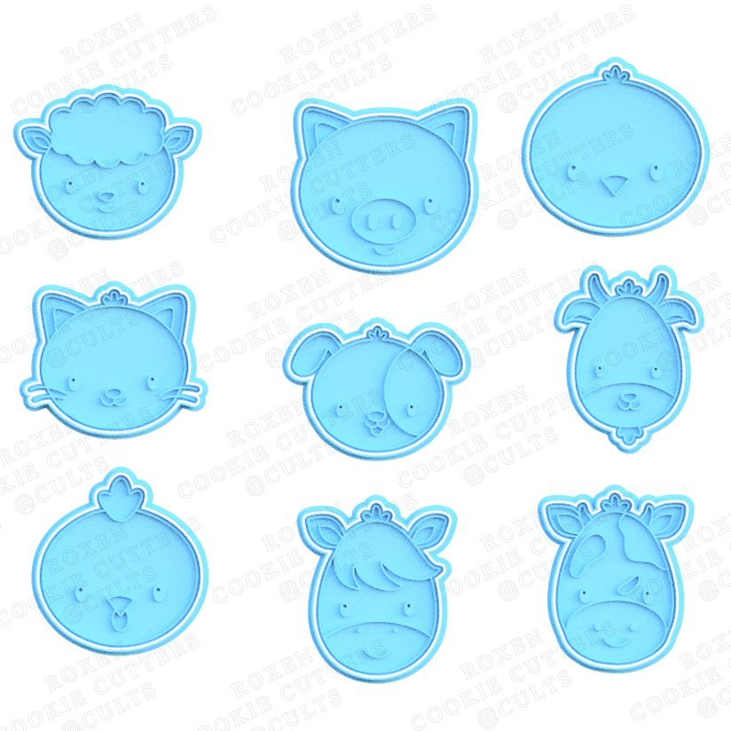 Animals Cookie Cutter Set Of 9 2021 cookie cutter