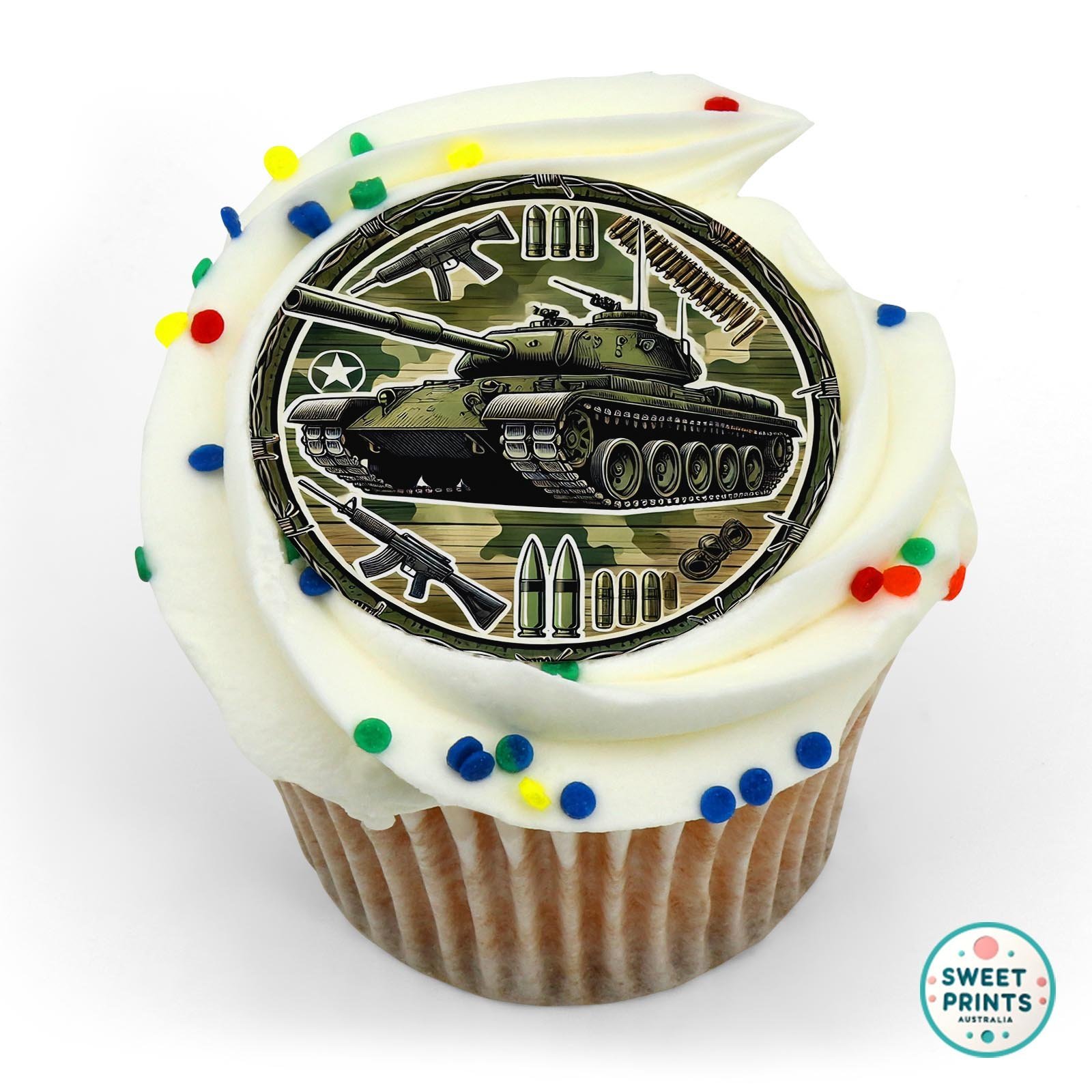 Army Military1.jpg O edible cake topper