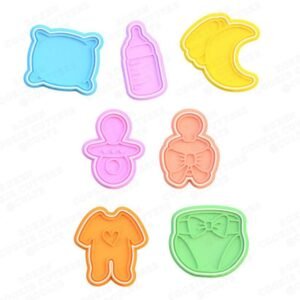 Baby Shower Cookie Cutter Set Of 7