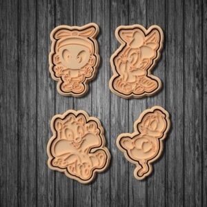 Baby Looney Tunes Cookie Cutter Set Of 8 2
