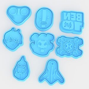 Ben 10 Cookie Cutter Set Of 8