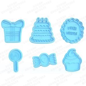 Birthday Cookie Cutter Set Of 6