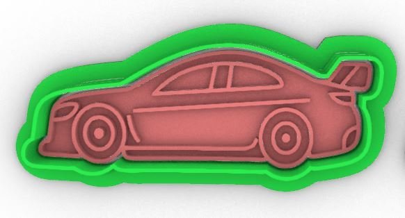 Car Hotwheels cookie cutter