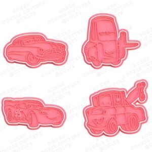 Cars Cookie Cutter Set Of 4