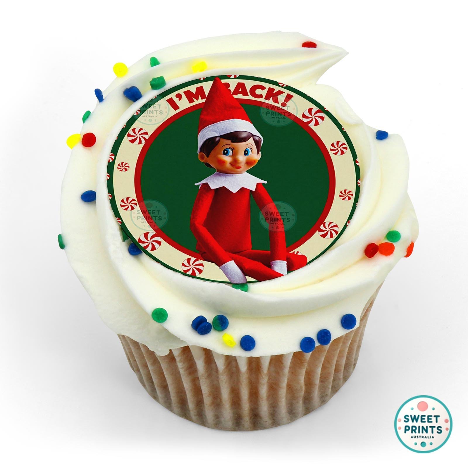 Christmas 2025 105 edible cake topper