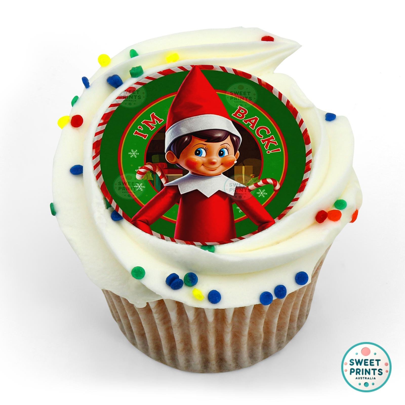 Christmas 2025 106 edible cake topper