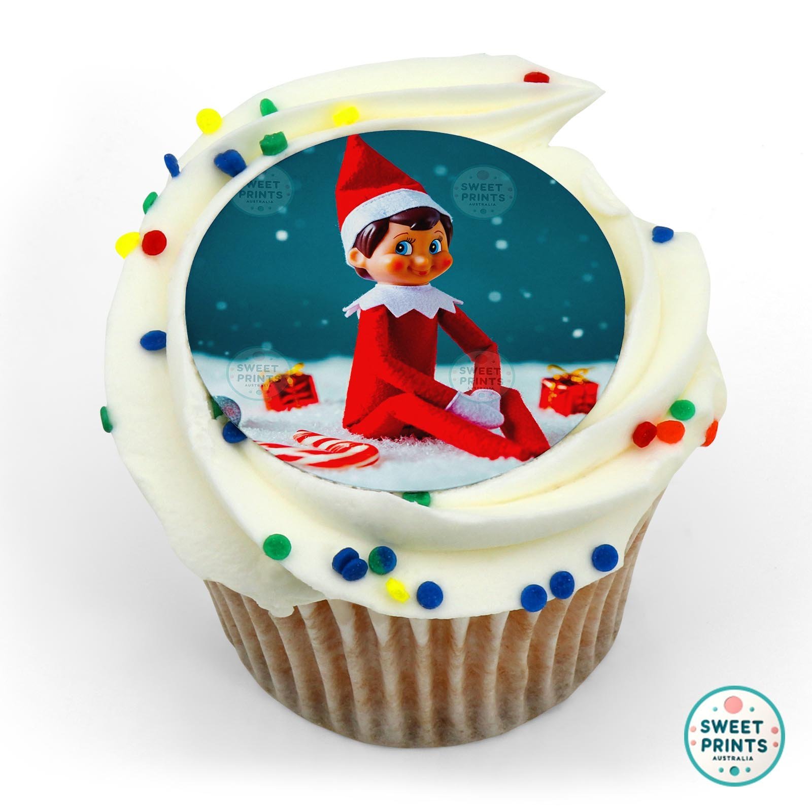 Christmas 2025 110 edible cake topper