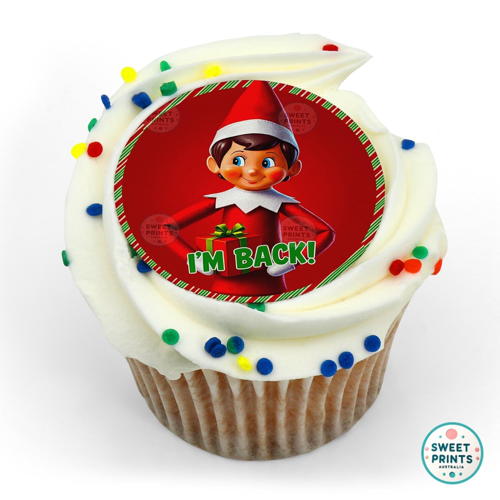 Christmas 2025 111 edible cake topper