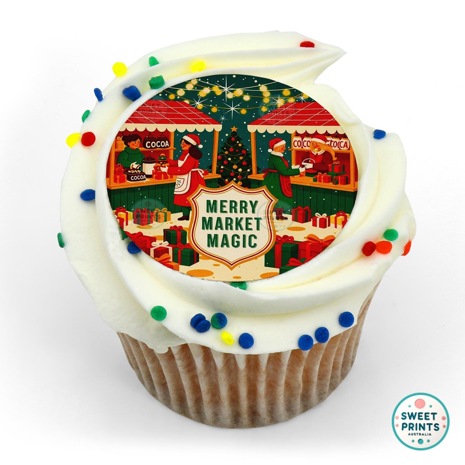 Christmas 2025 113 edible cake topper