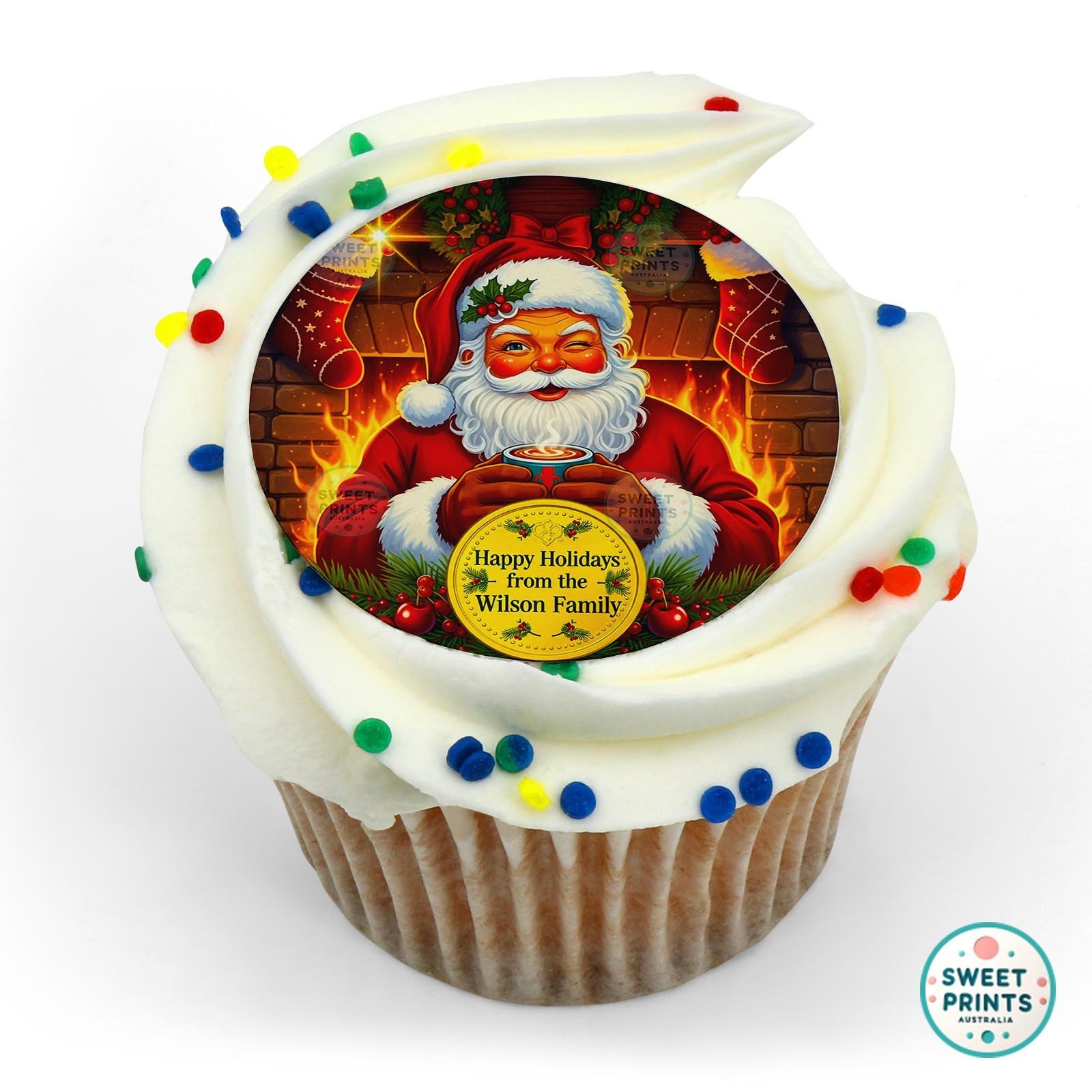 Christmas 2025 117 edible cake topper