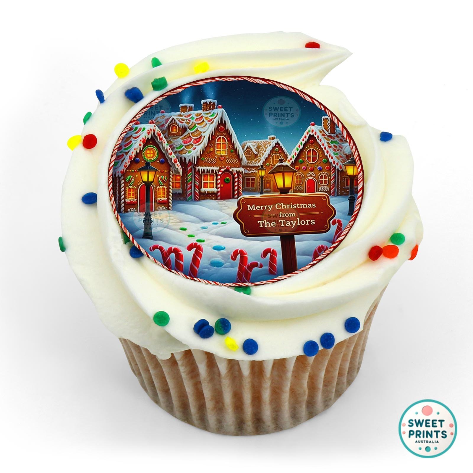 Christmas 2025 11 edible cake topper