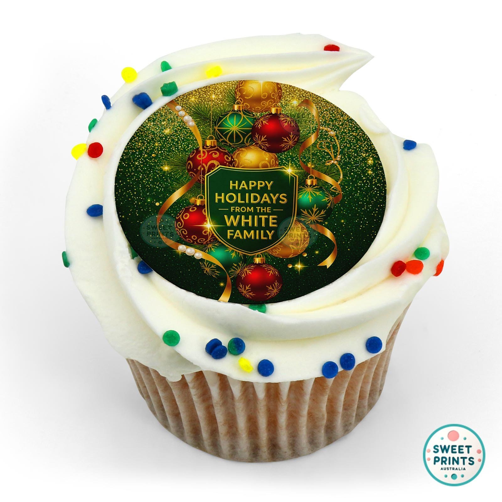 Christmas 2025 131 edible cake topper
