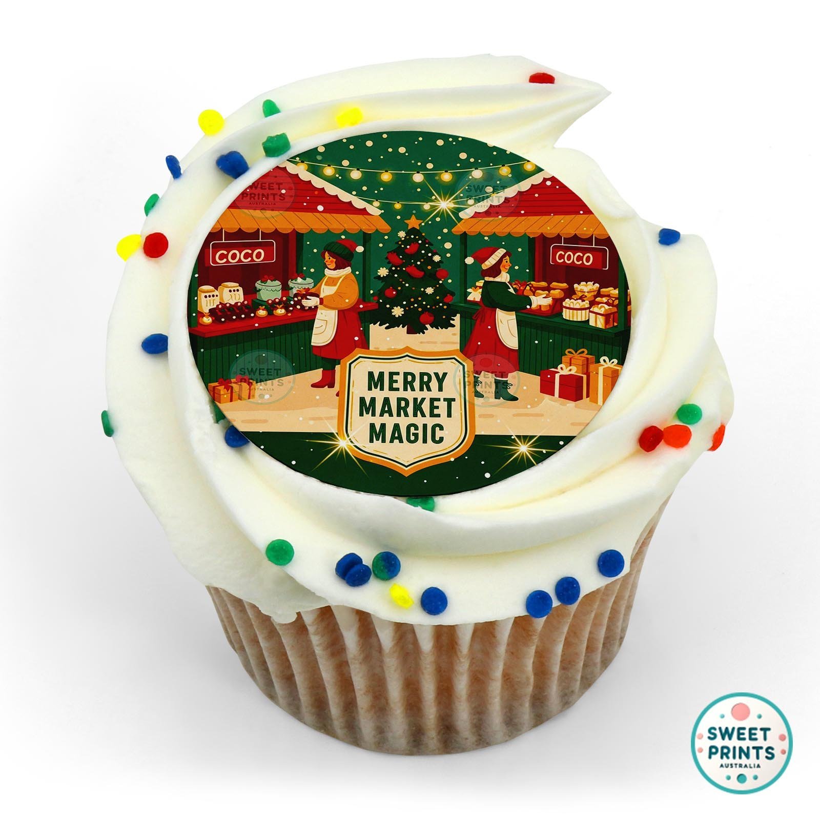 Christmas 2025 139 edible cake topper