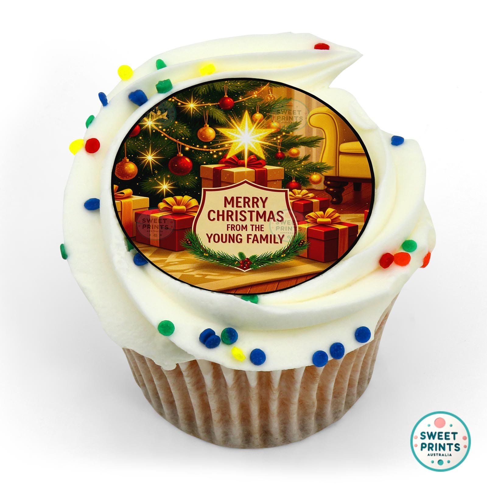 Christmas 2025 149 edible cake topper