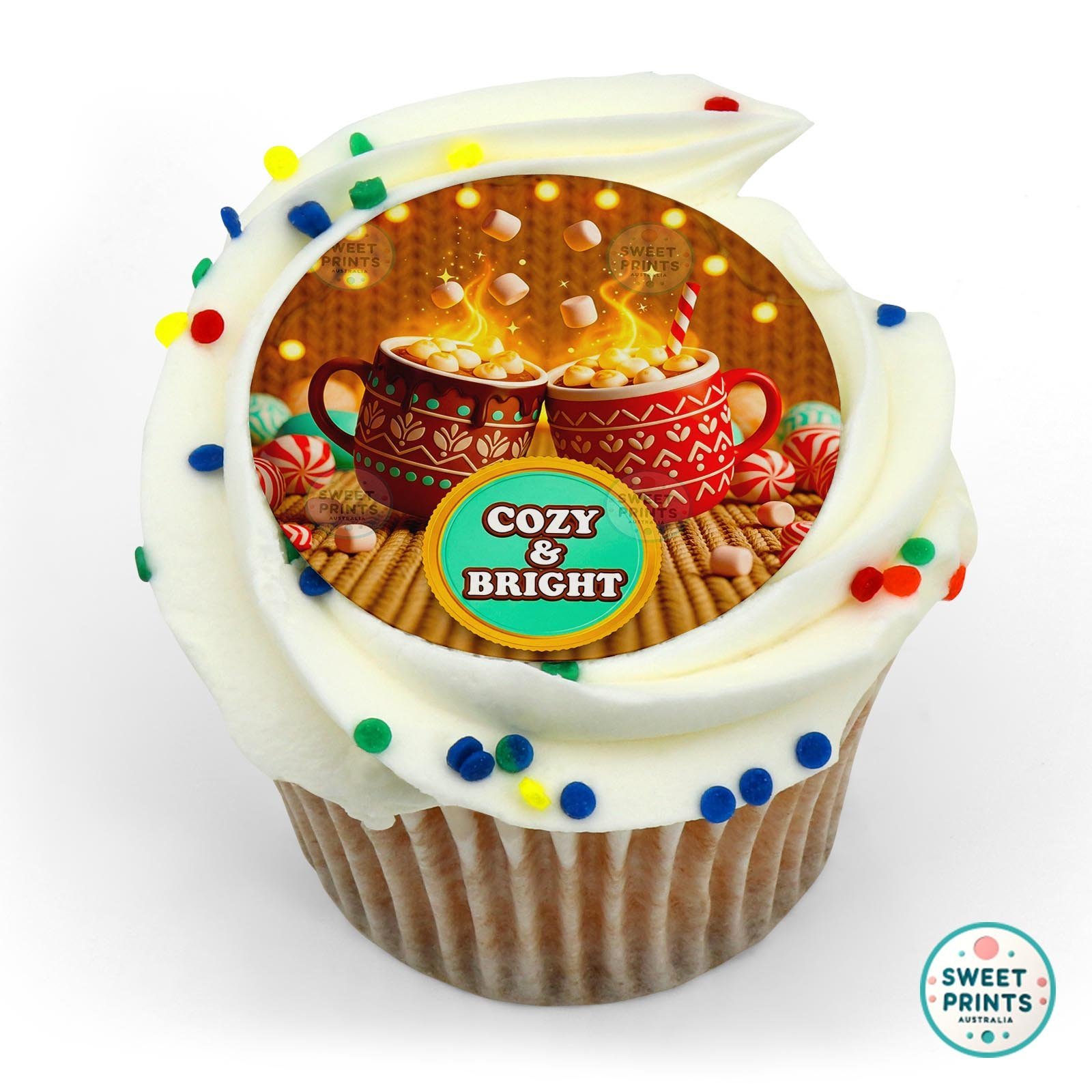 Christmas 2025 151 edible cake topper