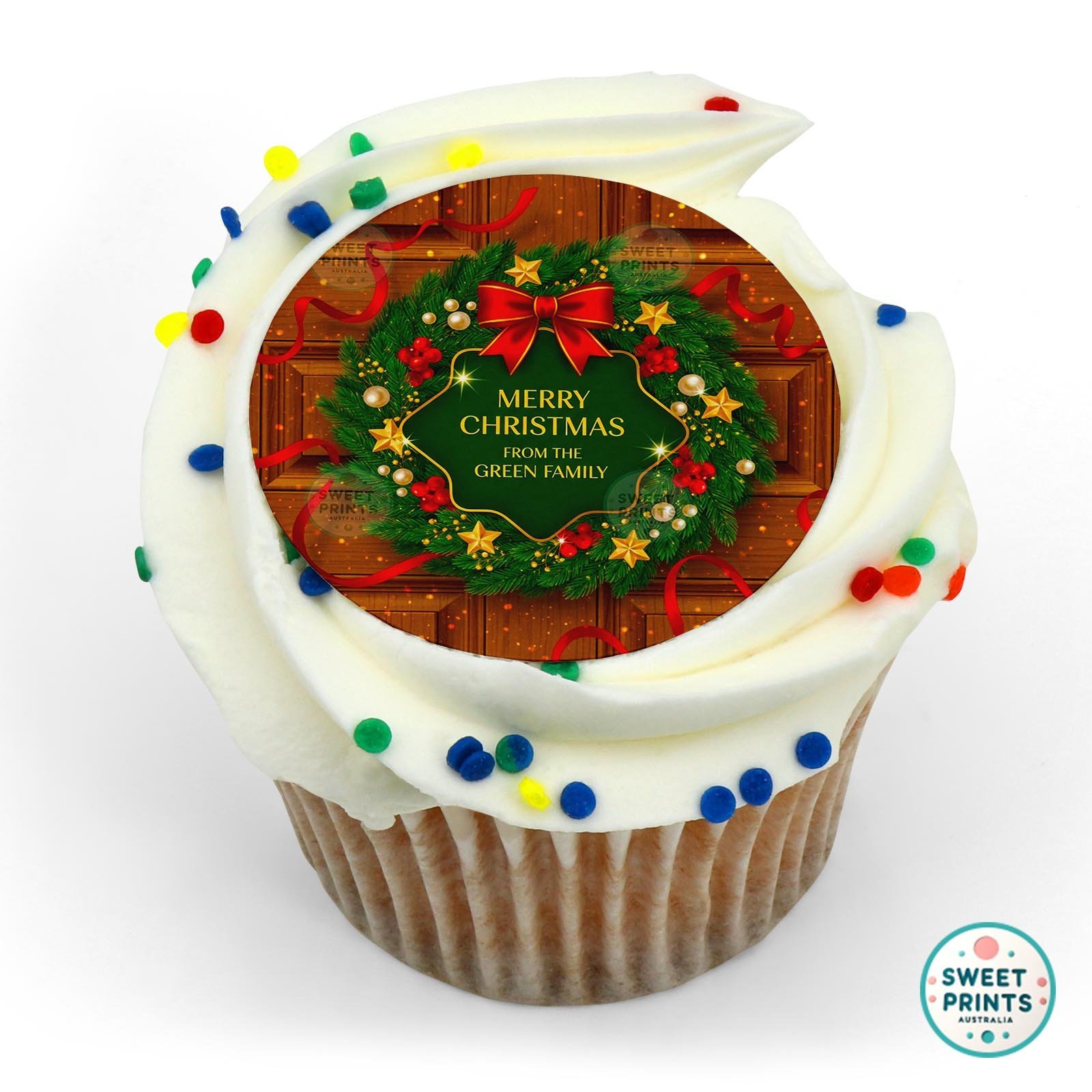 Christmas 2025 161 edible cake topper